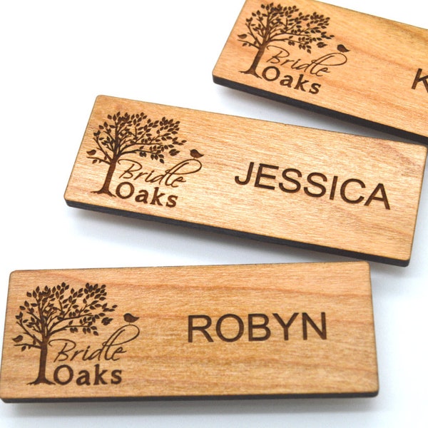 Engraved Wood Tags - Etsy
