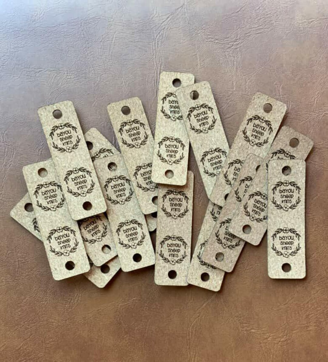 Cork Labels 0.85x2.75 Inches - Labels for Rivets - Laser Engraved ...