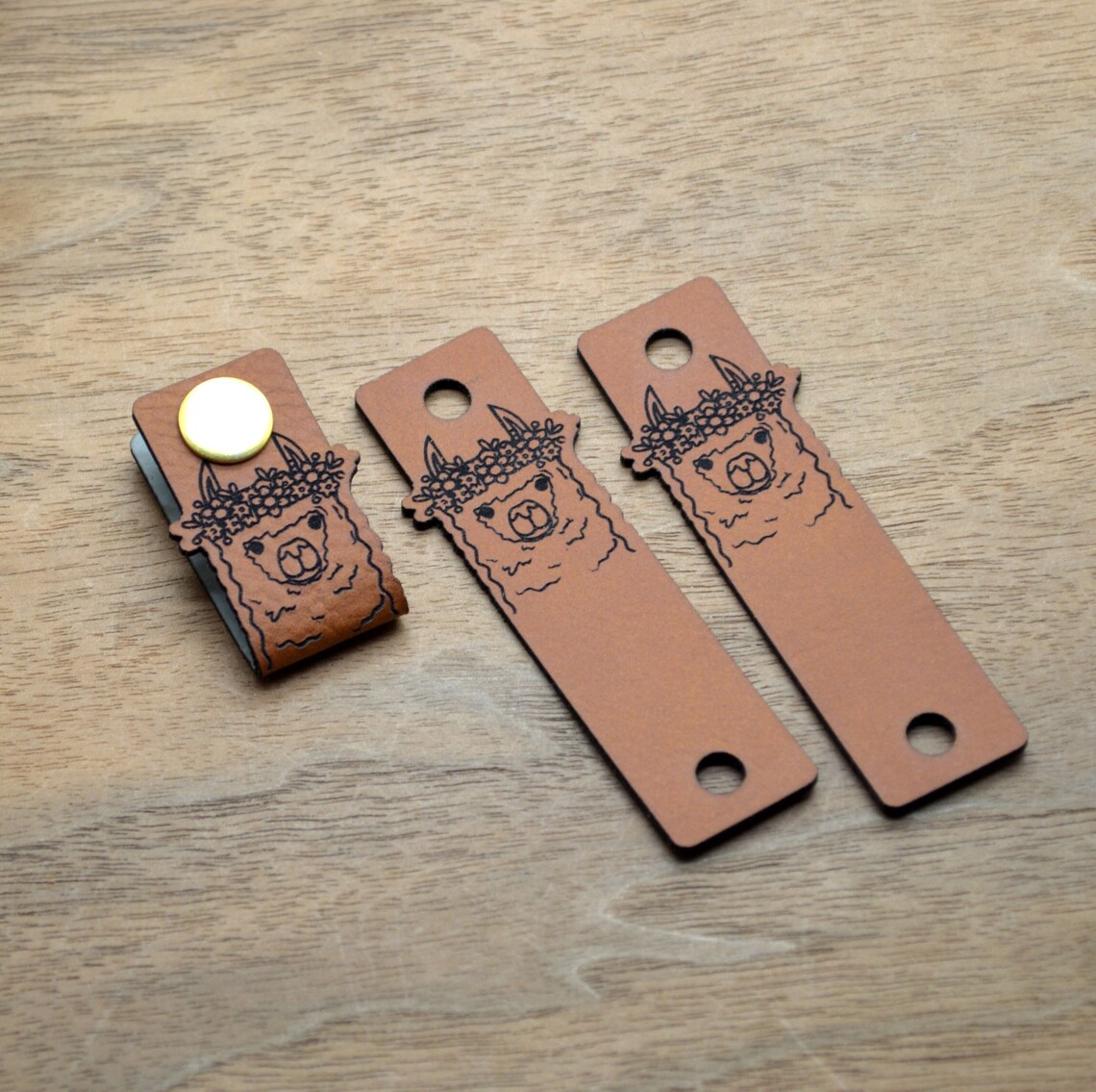 Rivets Labels Faux Leather Labels 0.85x2.75 Inches - Labels for Rivets - Knitting ...
