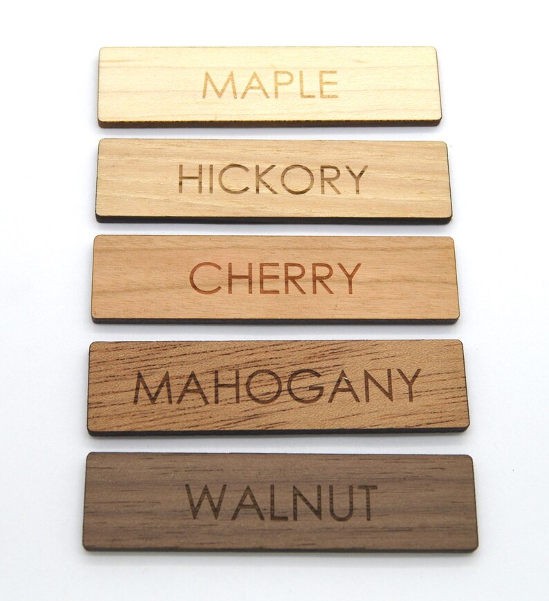 100 Product Tags Handmade 0.6 X 1.25 Inches Laser Cut Etsy