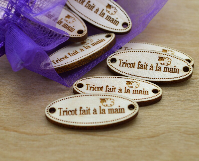 100 étiquettes de produit fait main 0.5 x 1.2 pouces | Etsy