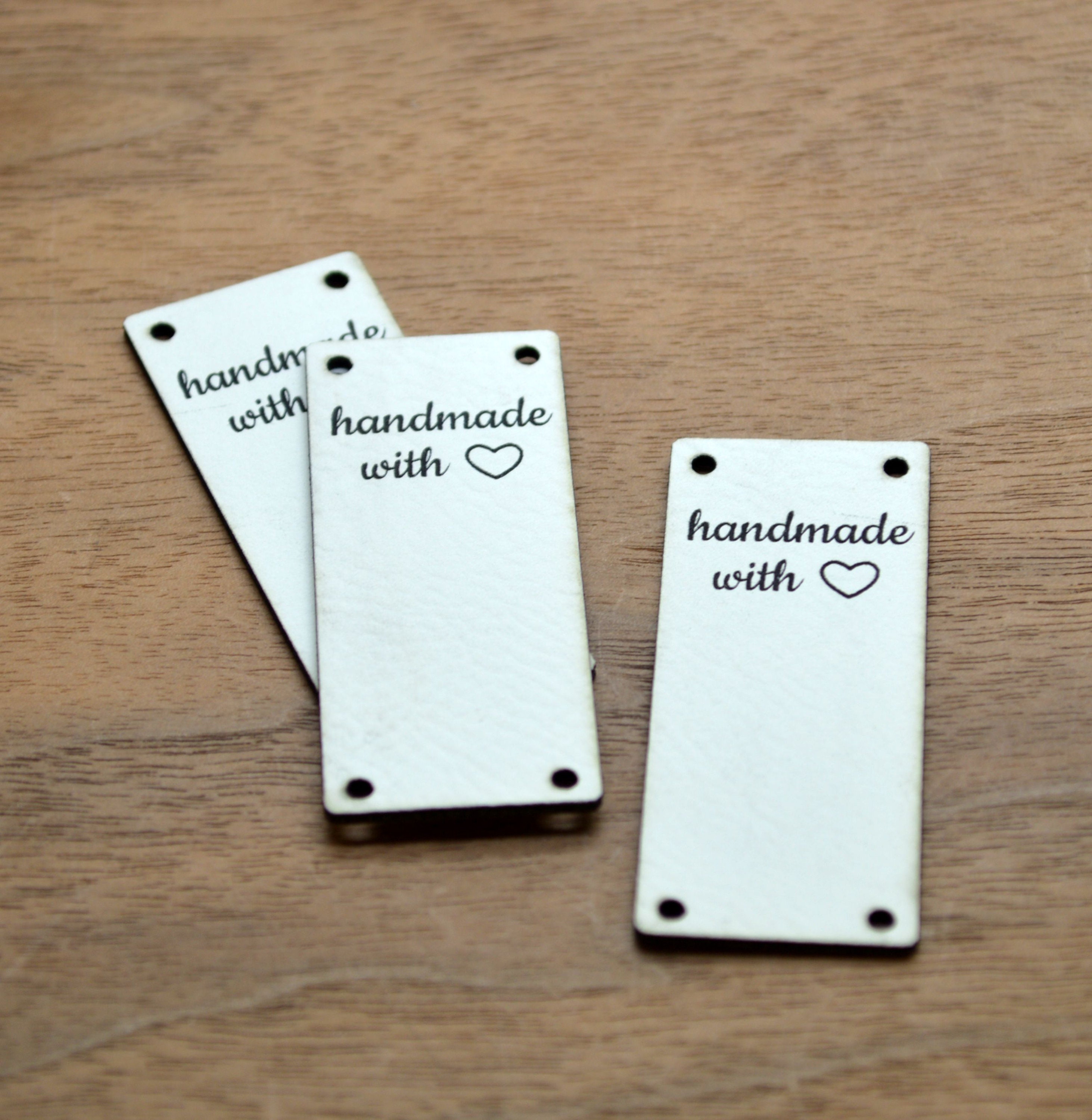 Custom Faux Leather Tags 0.85x2.25 Inches Personalized Labels, Knitting  Labels Custom , SEW ON Personalized Tags for Handmade Items 