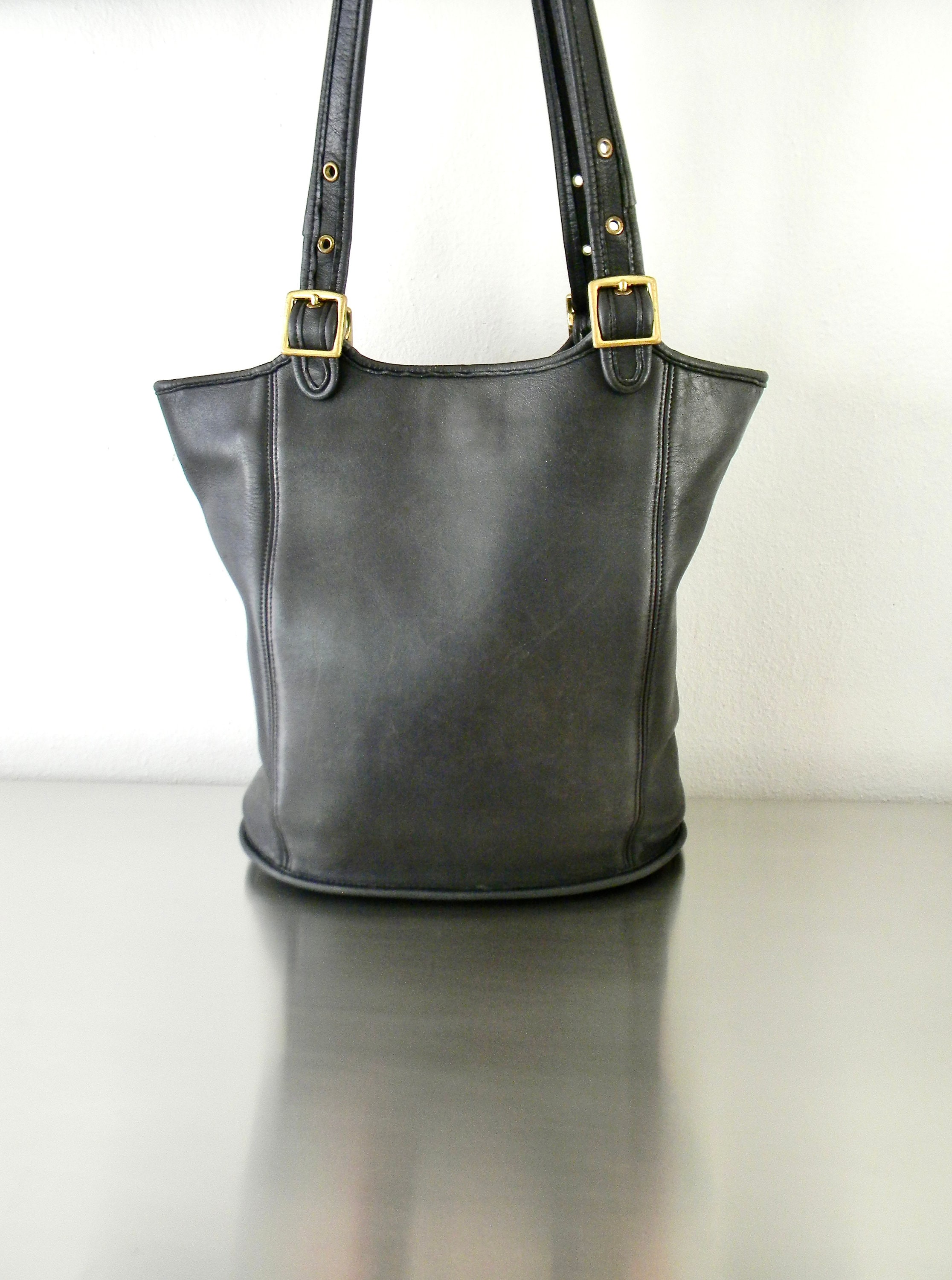 Vintage Black Leather Coach Legacy Large Shopper Vintage Black Leather Coach Legacy Large Shopper