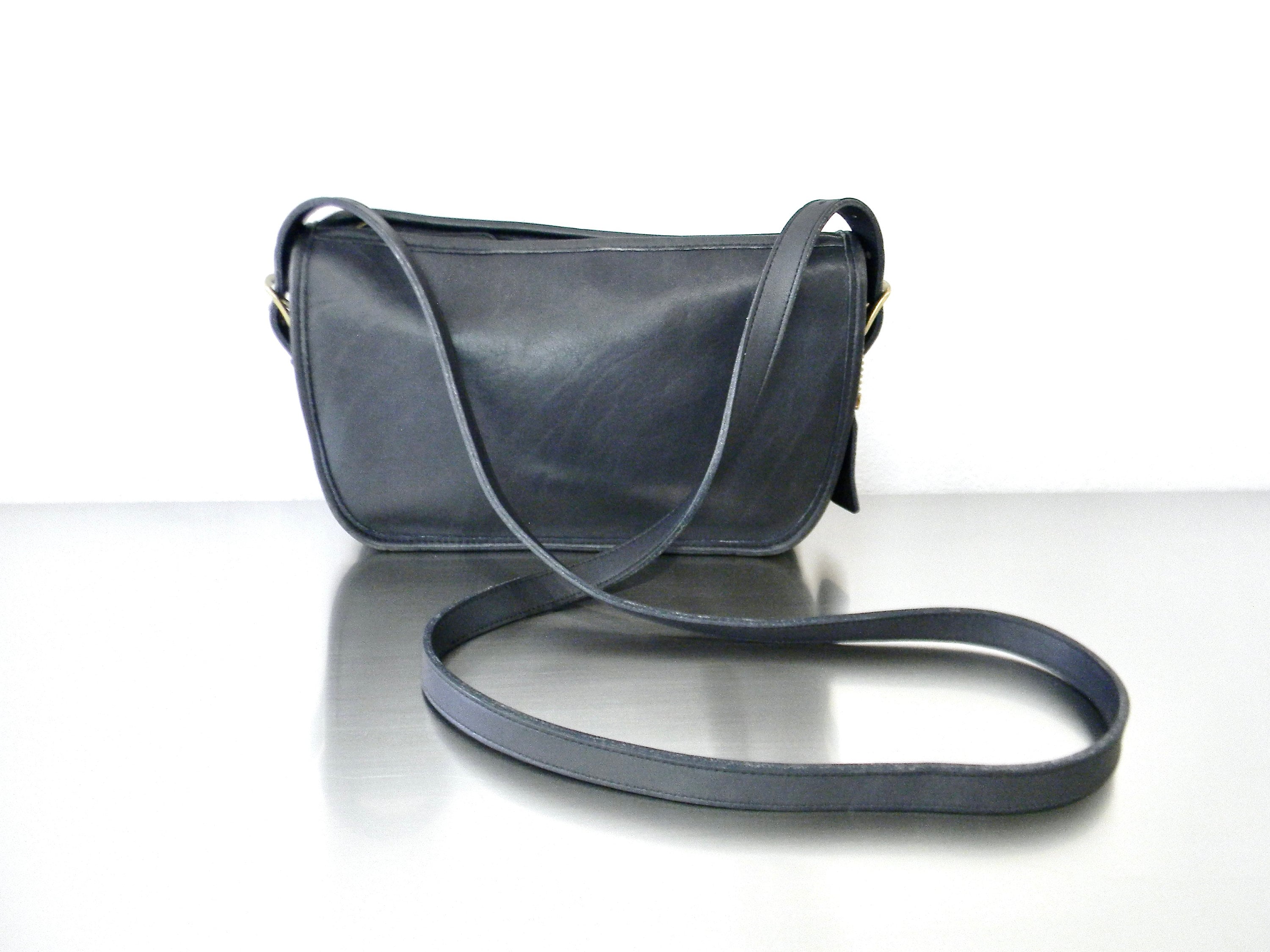 小物 Vintage Coach Change Purse Dark Navy Vintage Coach Chapin Bag #4404 NAVY - Etsy