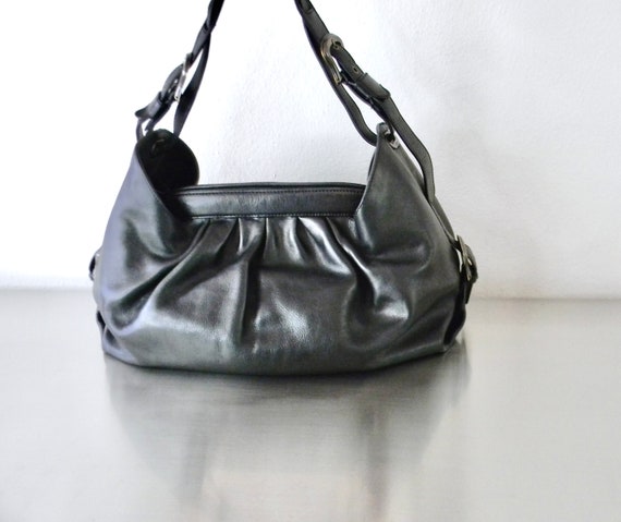 Vintage Black Leather Fendi Doctors Bag, Refurbis… - image 7