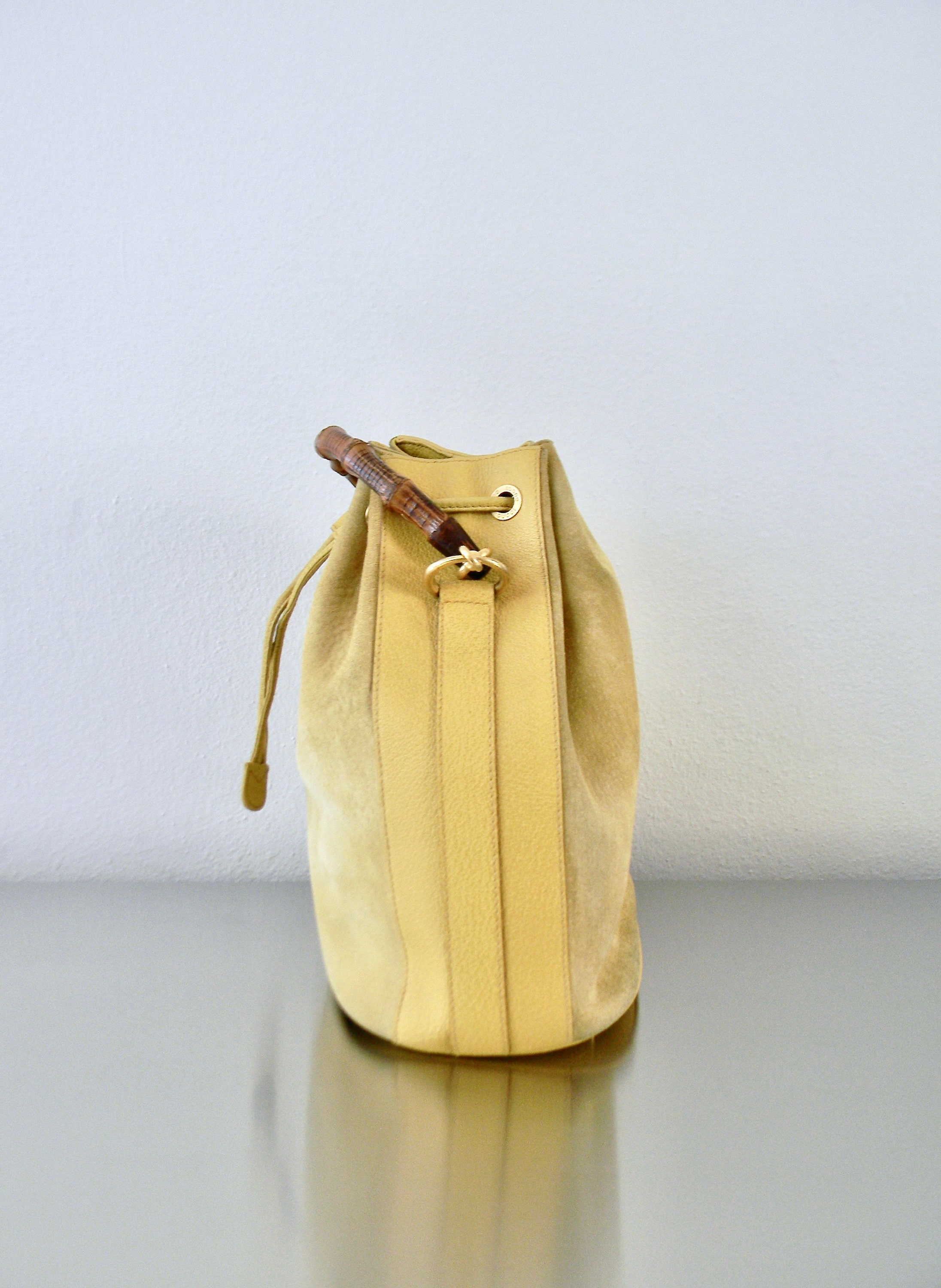 Gucci bucket bag yellow sale