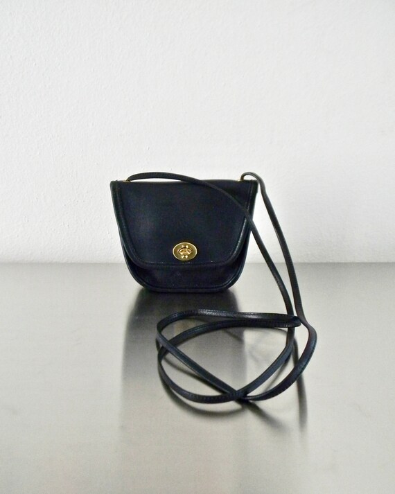 coach navy crossbody bag