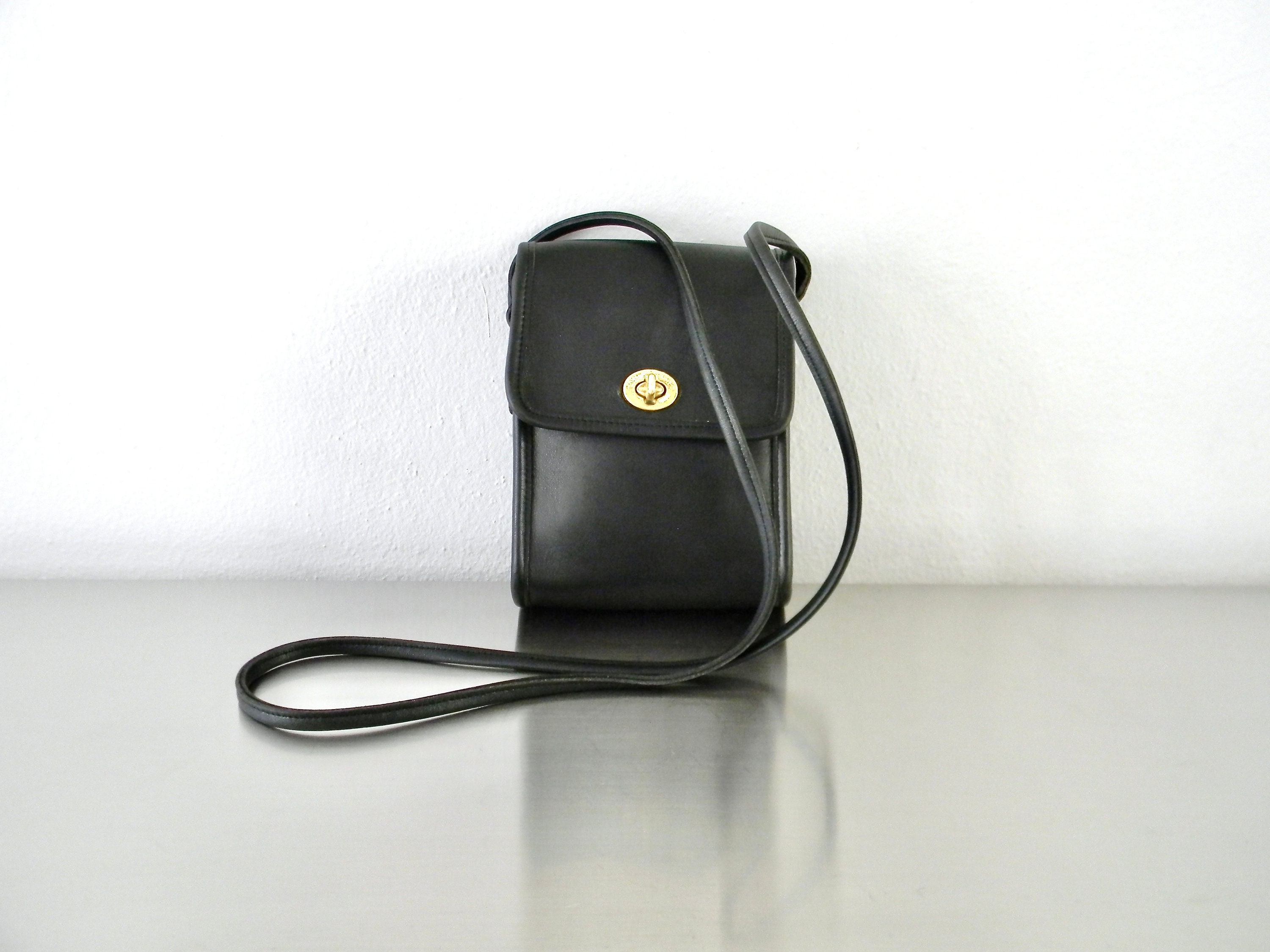 COACH Heart Mini Glove-tanned Leather Crossbody