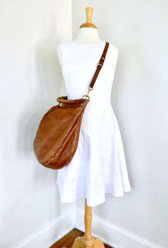 Vintage MARC by MARC JACOBS Whiskey Colored Leather Classic Q Hillier Hobo Large Refurbished Convertible Shoulder and Top Handle Bag Etsy Ireland