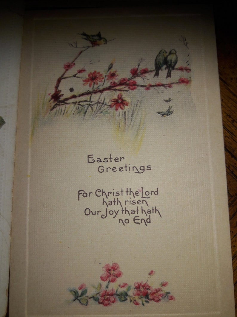 Religious Vintage Easter post cards 1900s Europe