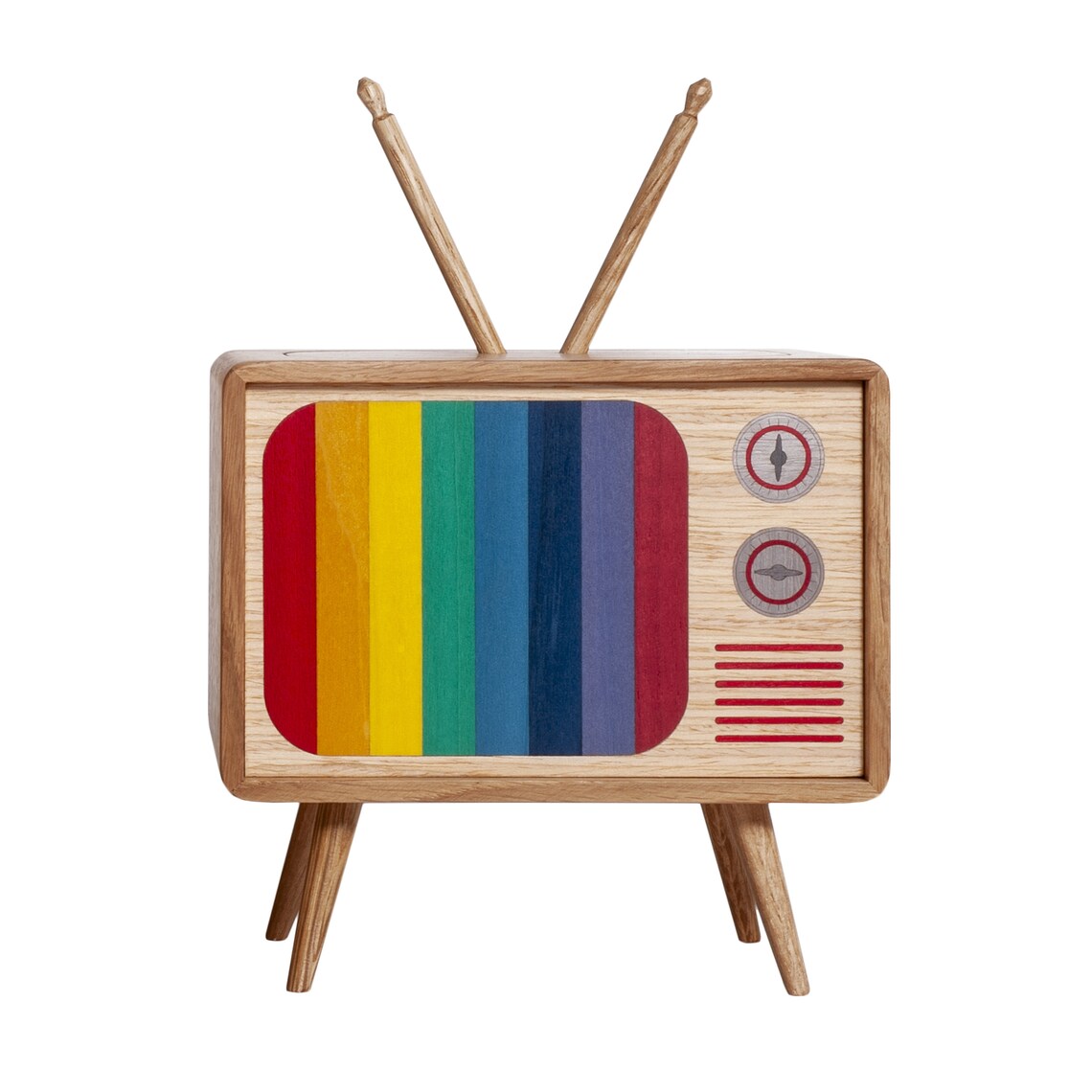 Retro TV Gift Trinket Box Etsy