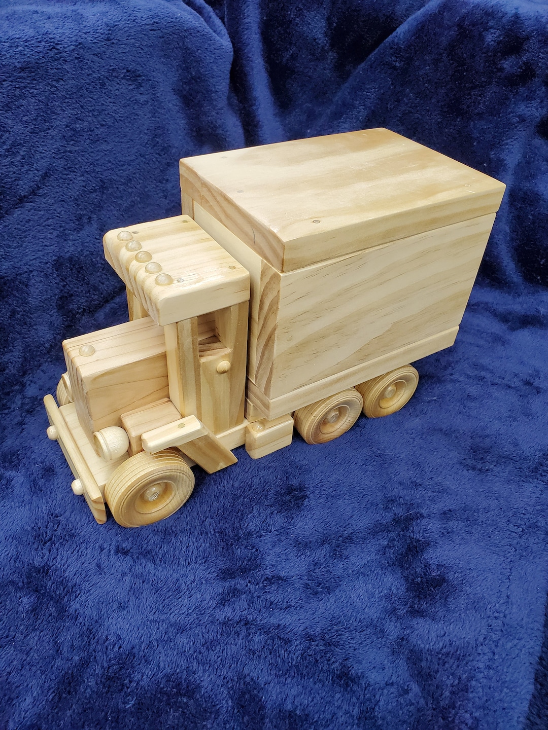 Wooden Box Truck Etsy