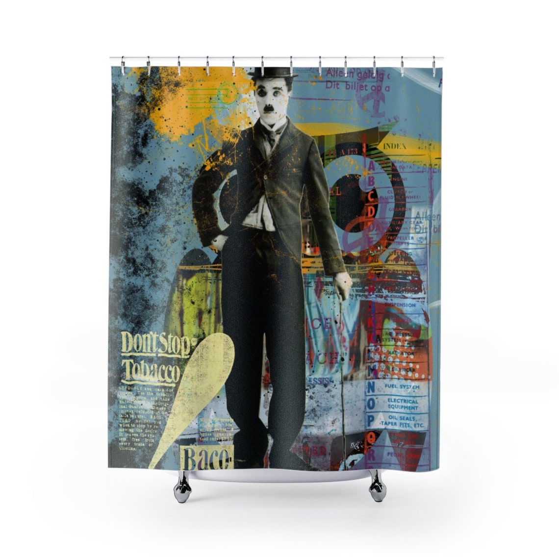 CHARLIE© Shower Curtains Etsy