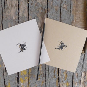 Roter Bienenfresser, Originalminiatur mit Vogel, Naturgeschichte Vögel, winziges Geschenk für Vogelliebhaber, Aquarellkunst für kleine Räume Bild 10