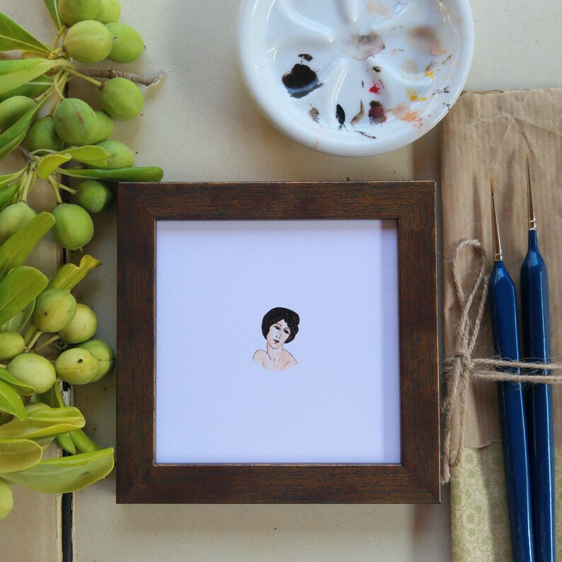 Modigliani Amedeo Nude Sitting on a Divan Miniature the Etsy