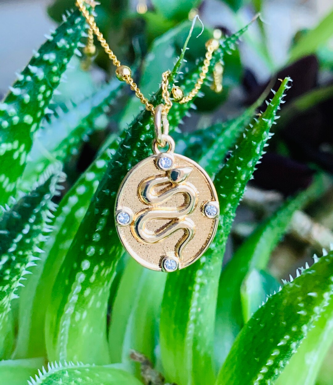 The Rebirth Necklace / Serpent Necklace / Snake Necklace / Protection