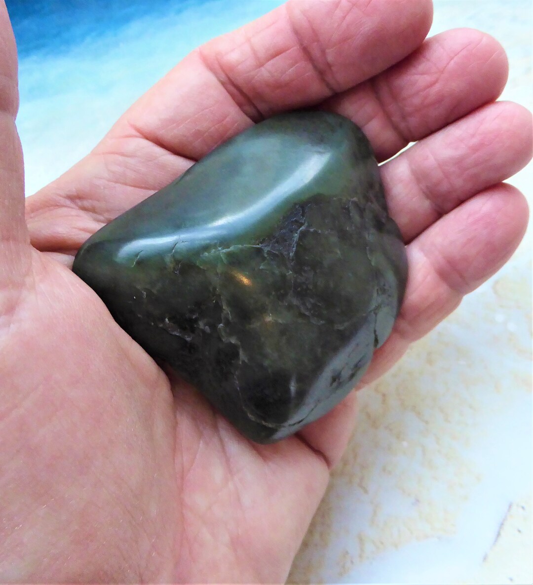 Big Sur Jade Jade Cove Collectors Jade Nephrite Jade Beach Etsy