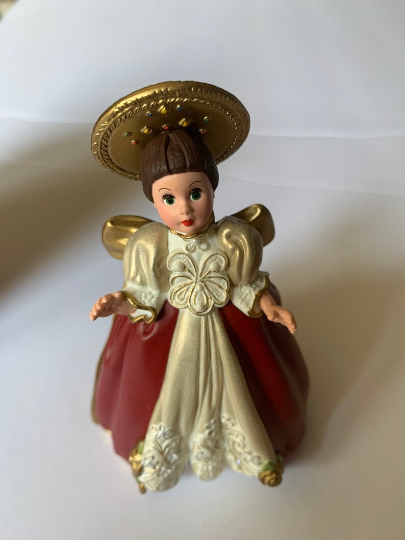 Hallmark Keepsake Ornament 1998 Madame Alexander Holiday Glorious Angel Doll Christmas Tree Decor Vintage Decoration
