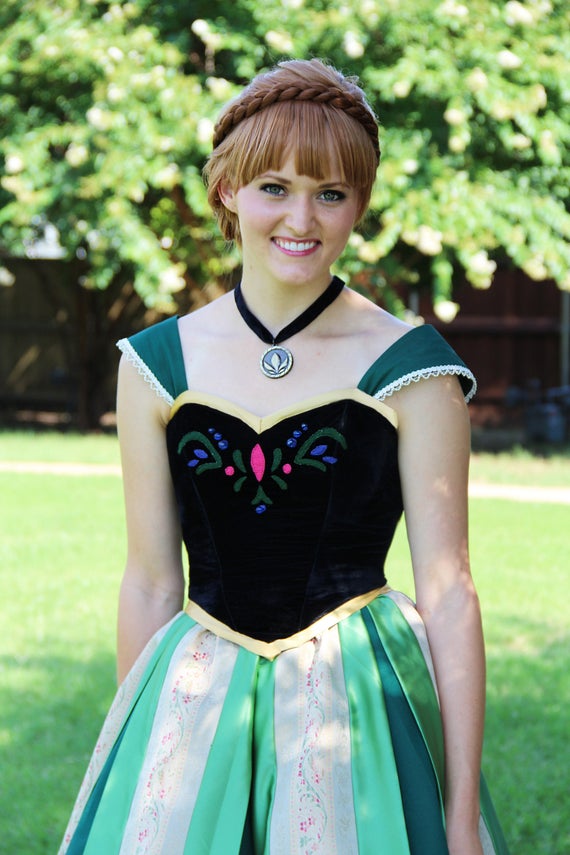 anna coronation day costume