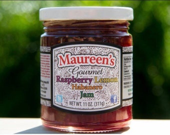 4-pack of Maureen’s Raspberry Lemon Habanero Jam