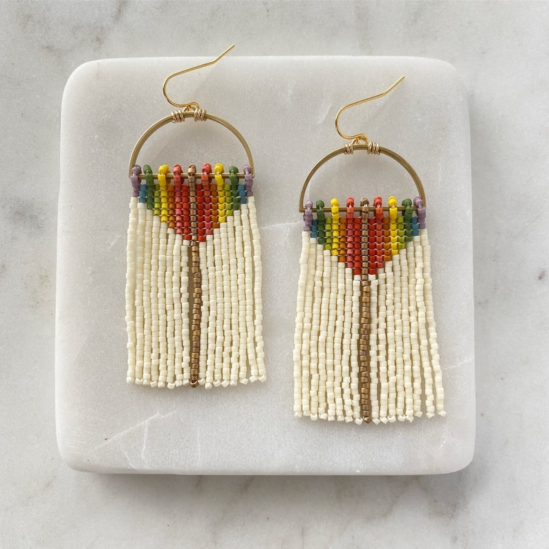 Tapestry Earrings Etsy