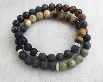 The Dude / Aromatherapy / Essential Oil Diffuser Bracelet