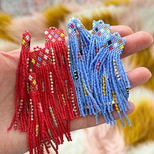 Earrings | Seed Bead | Handwoven Earrings