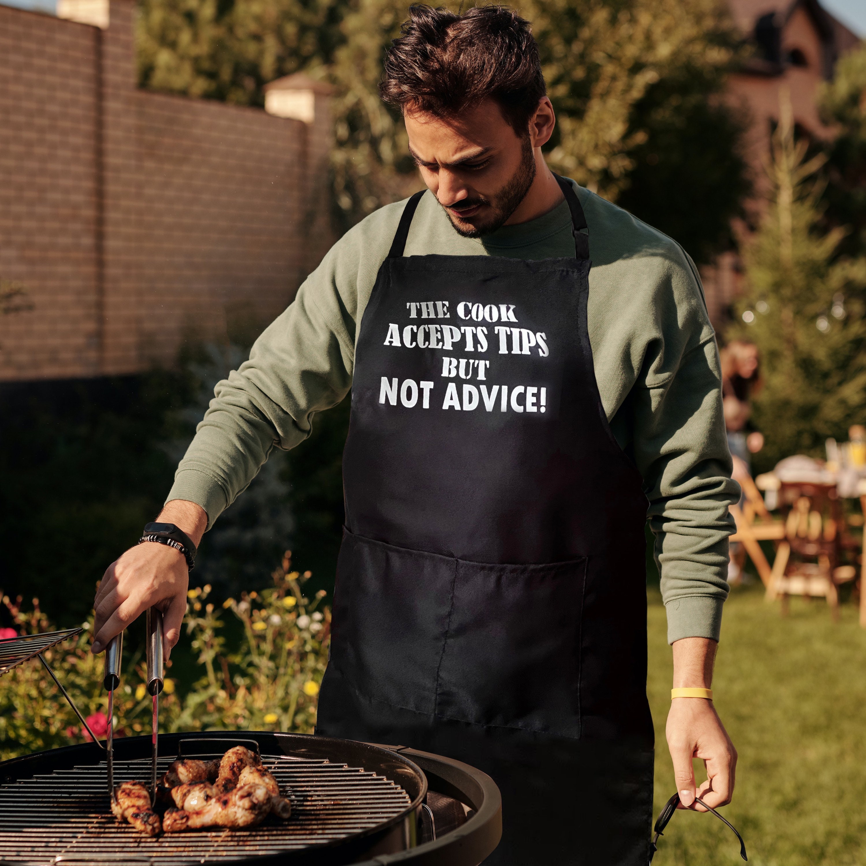Kit Accessoires Barbecue : Tablier, Gants Et Chiffon - Protection Complète Pour Cuisson En Extérieur