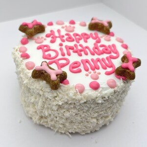 4 Bones Dog Cake 4 Dog Birthday Cake Handmade Happy Birthday Cake Happy Gotcha Day Cake Puppy's 1st Birthday Cake 画像 5