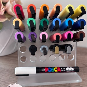 Buy Uni POSCA Marker Pen PC-3M Fine Collection Box of 40 Assorted NEW on  Market With 2 Free Wallets Included Online in India 