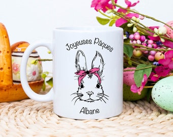 Mug Lapin de Pâques girl