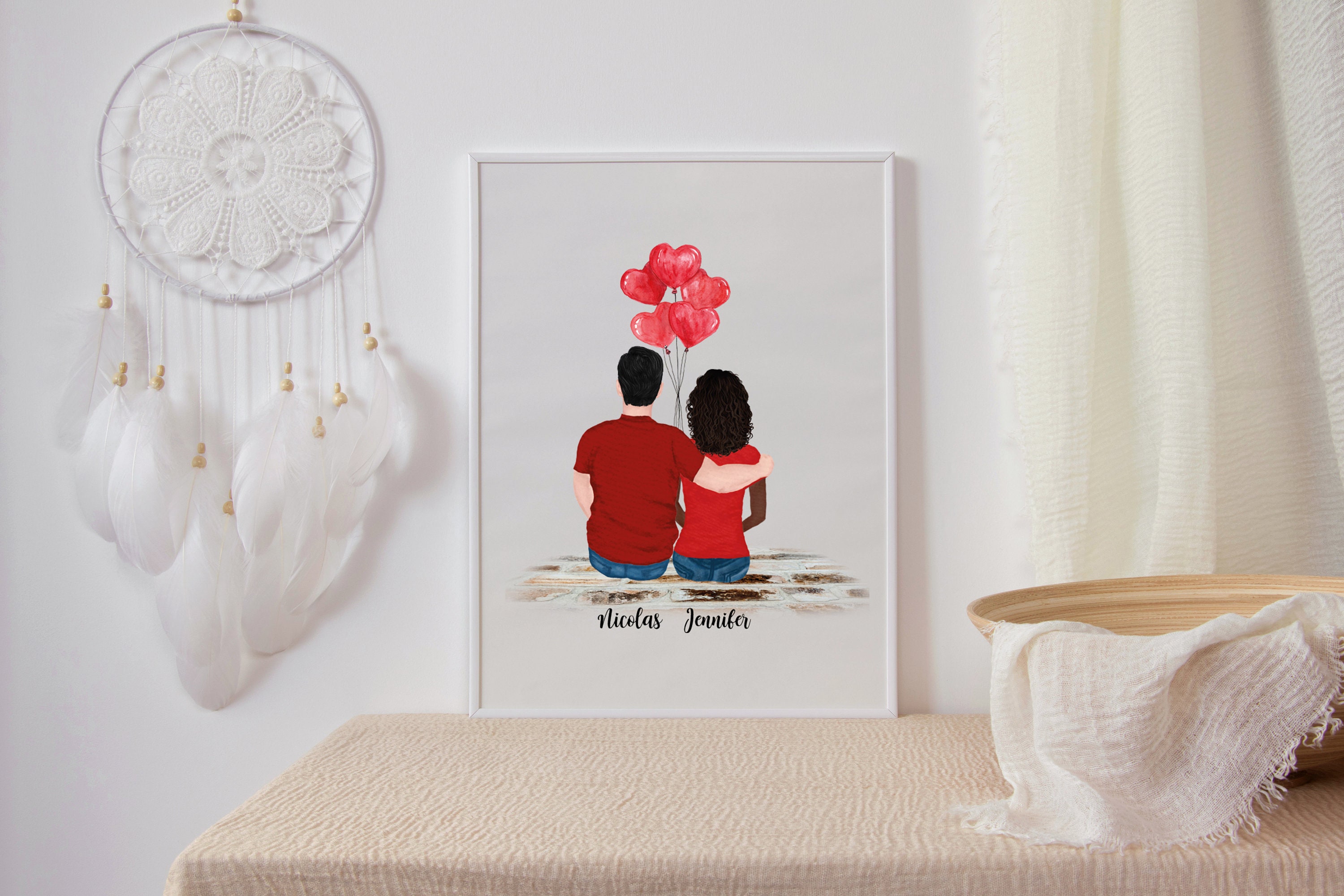 Affiche Saint-Valentin 1 Personnalisée