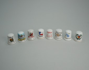 OKLAHOMA Ceramic Thimble OKLAHOMA Ceramic Thimble