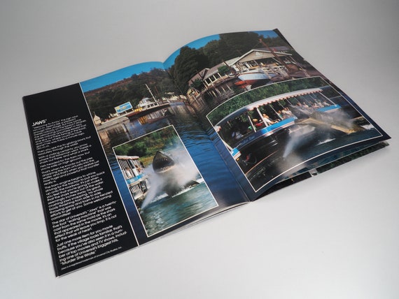 Vintage 1980s Universal Studios Hollywood & Florida /tour Guide