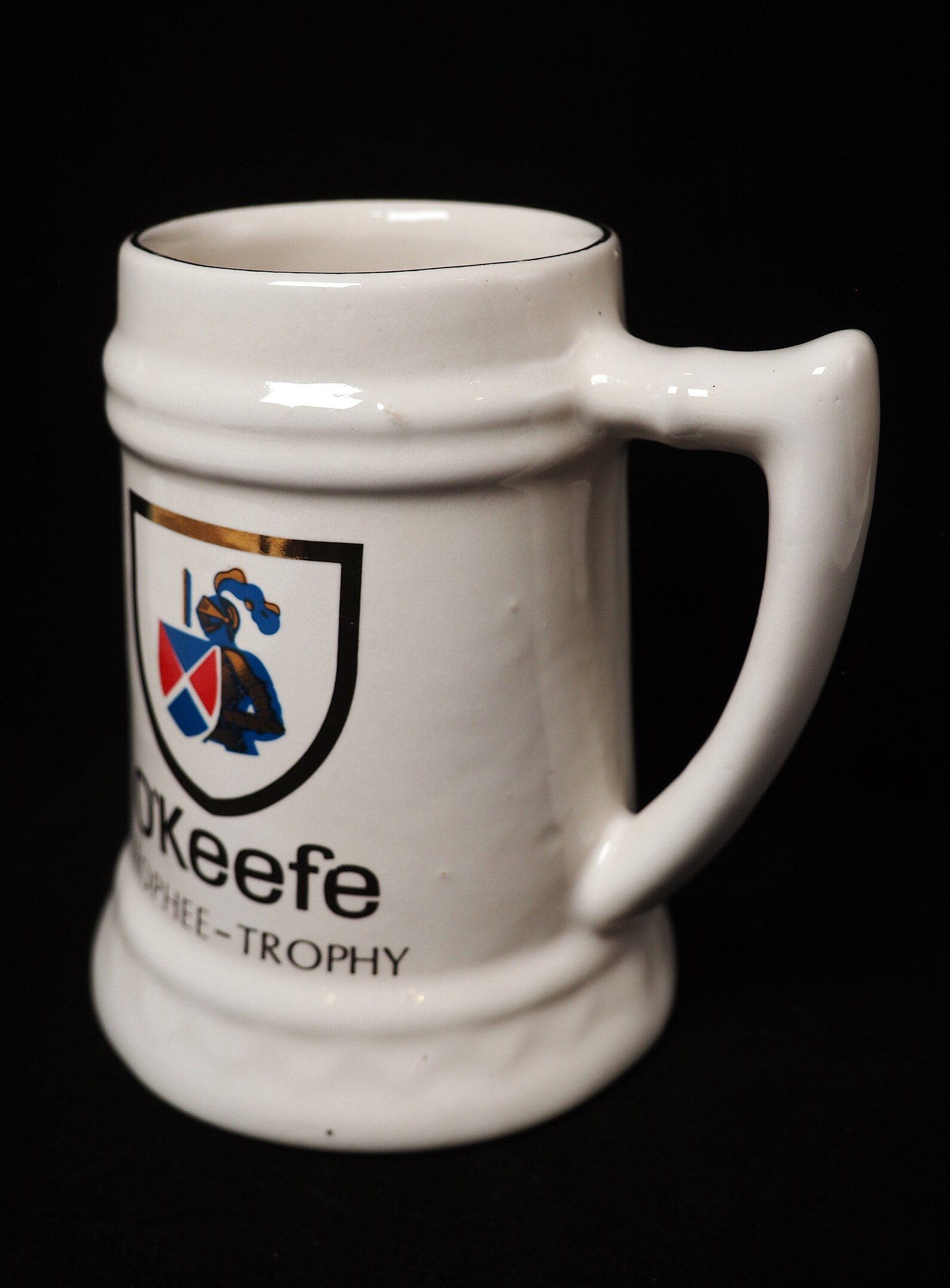 Vintage Ceramic O'Keefe Beer Mug Trophy Stein Etsy