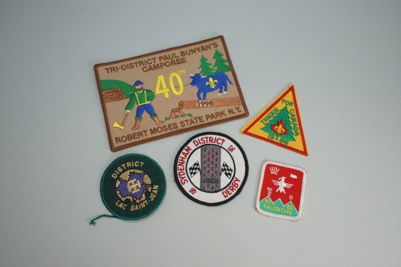 Vintage 80s Assorted Scouts Association Jamboree … - image 1