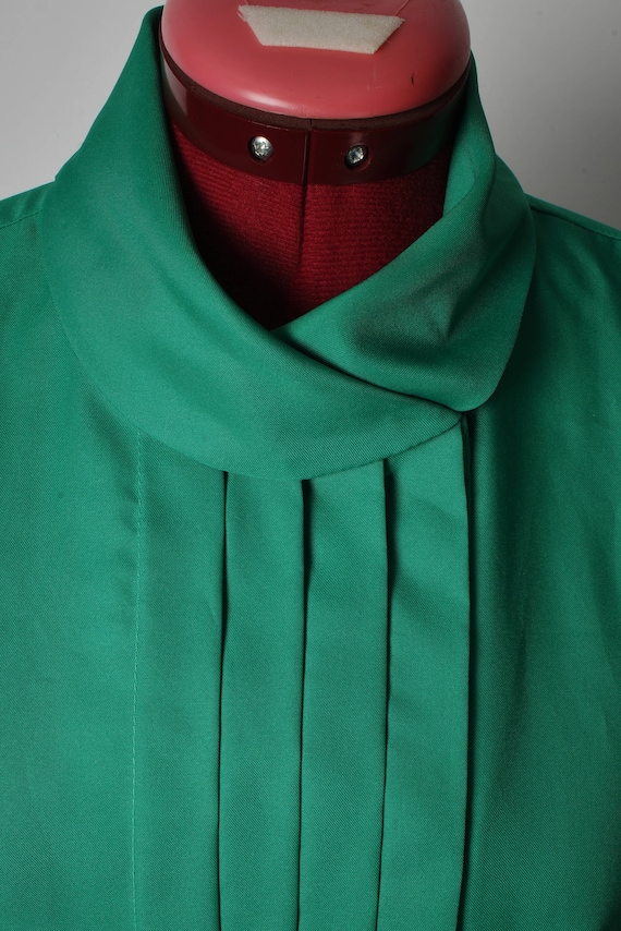 Vintage Emerald Green Sears Secretary Blusa Etsy M xico