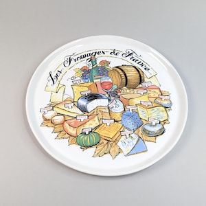 Vintage French 'Fromage de France' Cheese Serving Platter
