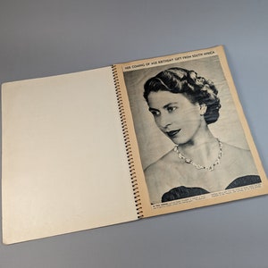 Vintage Canada Centennial Scrapbook British Royal Family Newspapers Clippings