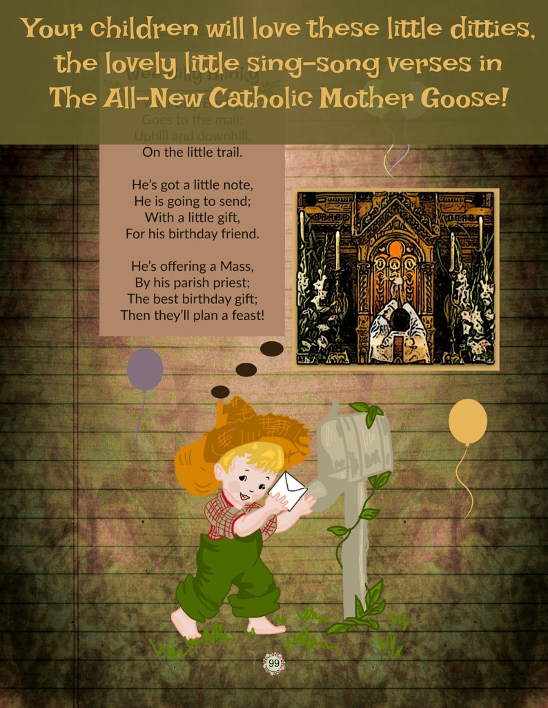 Package Special Catholic Mother Goose Volumes 1 & 2 image 2