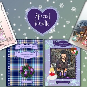 Advent & Christmas Package Special! Advent Christmas Cheerful Chats, Celebrating the 12 Days of Christmas, Advent Journal, Celine's Advent