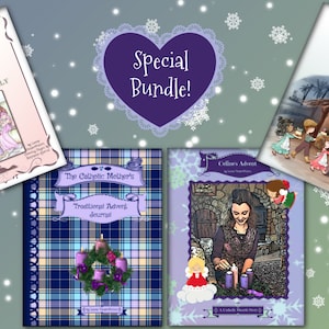 Advent & Christmas Package Special! Advent Christmas Cheerful Chats, Celebrating the 12 Days of Christmas, Advent Journal, Celine's Advent