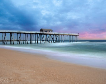 Belmar Pier, Jersey Shore, Beach, Ocean, NJ Photos, Fine Art Photography, Wall Art, Art Prints