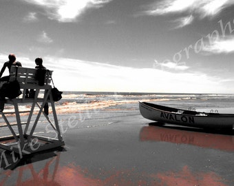 Lifeguard Stand, Avalon Beach NJ, Jersey Shore, NJ, Fine Art Print