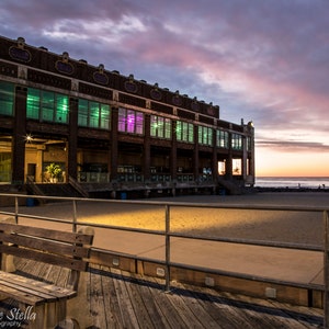 Asbury Convention Hall, Jersey Shore, Asbury Park Boardwalk, NJ, Fine Art Photography, Boardwalk Photos, NJ Landmarks, Beach Photography