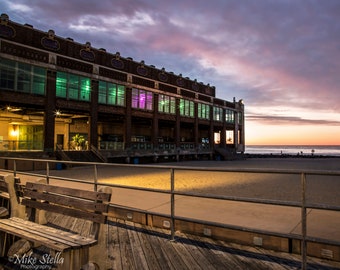 Asbury Convention Hall, Jersey Shore, Asbury Park Boardwalk, NJ, Fine Art Photography, Boardwalk Photos, NJ Landmarks, Beach Photography