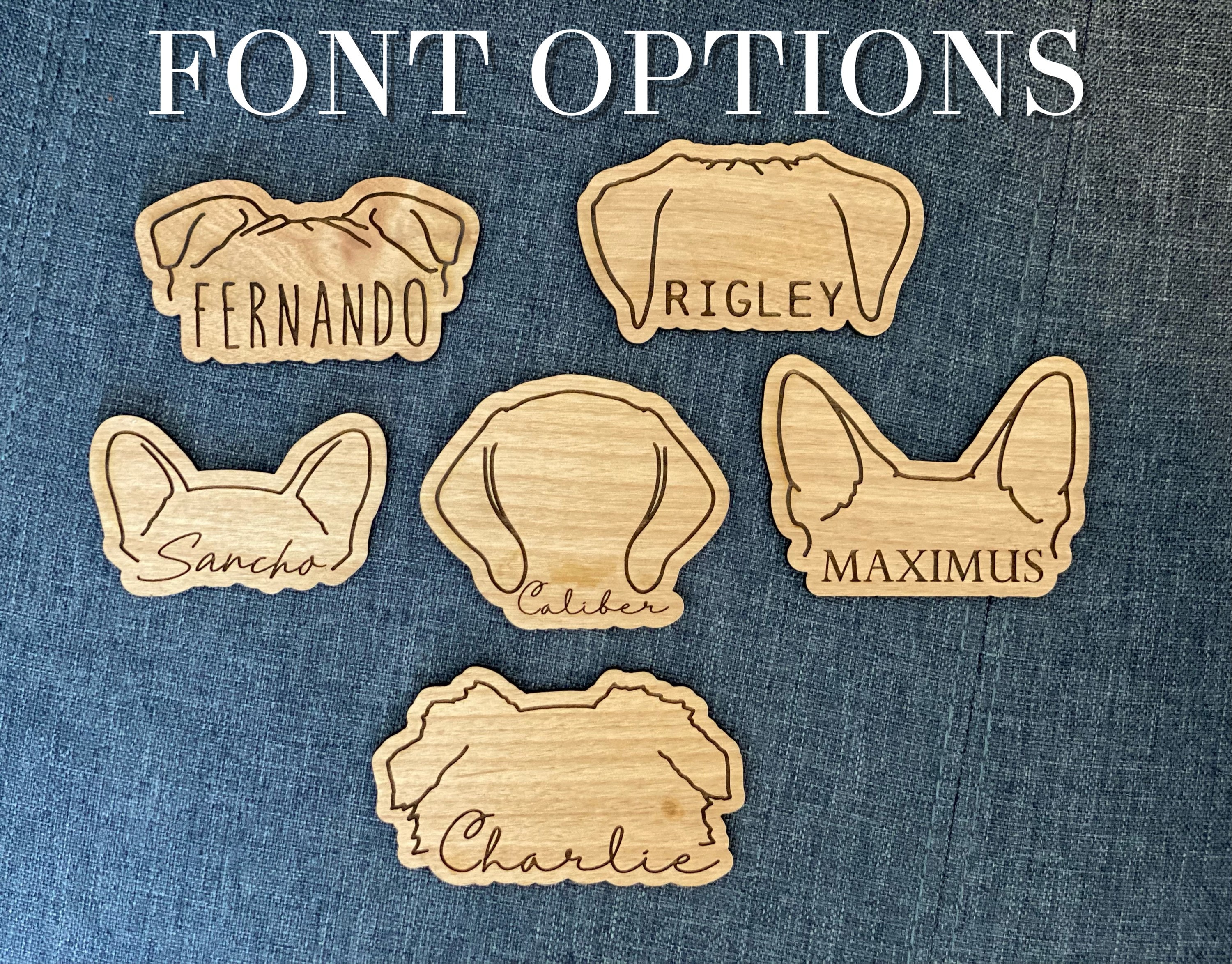 Personalized Dog Magnet , personalized gift , national park, camping, outdoor, dog mom, dog gift, Wilde Nomad, dog, magnet, national forest