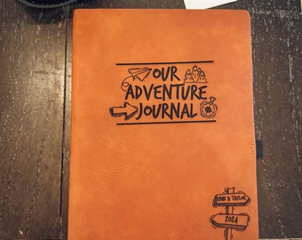 Personalized Adventure Journal - personalized gift ,national park, camping, outdoor, gift, adventure, Wilde Nomad, goals, planner, 2024