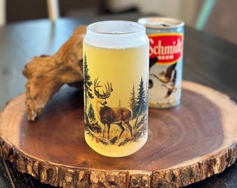 The BUCK STOPS HERE can glass– Nature-Inspired Drinkware, wild life, Ducks, Camping, National Parks | Gift for Beer Lovers -Wilde Nomad