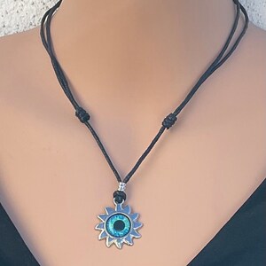 Evil Eye Pendant Necklace, Greek Eye Necklace, Turkish Eye Necklace, Protection Necklace Amulet , Protection Necklace For Men / Women /Kids